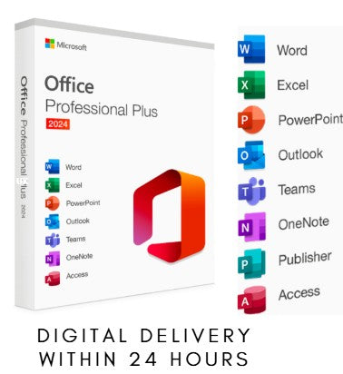 Microsoft Office Professional Plus 2024 Genuine Activation Key (Digital Download - Lifetime) - Activation-Keys