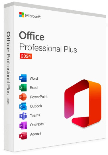 Microsoft Office Professional Plus 2024 Genuine Activation Key (Digital Download - Lifetime)